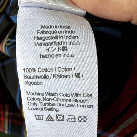 NWT J. Crew Scalloped Tie Neck Top in Stewart Tartan Plaid Sz XS Holiday Preppy - Picture 9 of 9